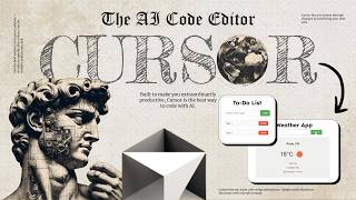 How to Build Functional APPS Using CURSOR with ZERO Experience – Fast & Easy – NO Coding!