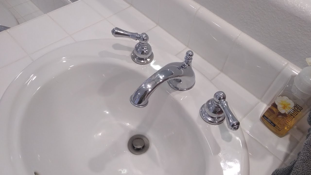 Another Bathroom Sink Price Pfister Faucet Fix Youtube