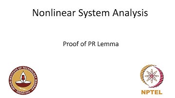 Proof of PR Lemma