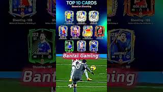 TOP 10 BEST SHOOTERS IN FC MOBILE 😱🔥 Ronaldo Still Number 1?! #fcmobile