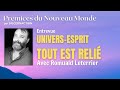 Universesprit tout est reli avec romuald leterrier