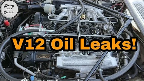 Jaguar V12 Oil Leaks - Going through the common leaks on Jaguar V12 engines