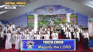 Video thumbnail of "JMCIM | Magnify the LORD | Youth Choir | July 18, 2021"