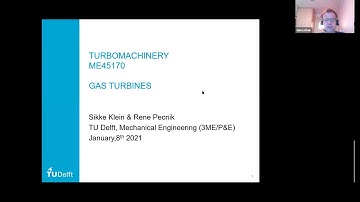 Turbomachinery Lecture 14 [2020/21 Q2]