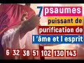 Les 7 psaumes puissants de purification de l me et lesprit  psaume 6  32 38 51102 130143 