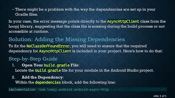 Resolving the NoClassDefFoundError for AsyncHttpClient in Unity with Android