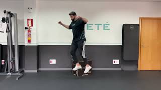 Eccentric Split Depth Jump
