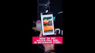 How to Get Watch Full Reel in Instagram Story Layout For Android 🤗 #shorts screenshot 5