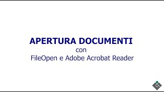 Apertura Documenti Protetti con FileOpen