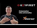 Prsentation des cls de voiture universelles xhorse   keyfirst