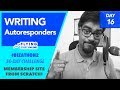 Writing Autoresponders For Membership Site Leads - (Day 16/30) #Bizathon2