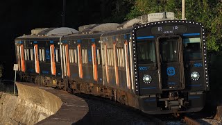 【大村線】YC1-202+1202+1102区間快速シーサイドライナー長崎行き千綿駅到着