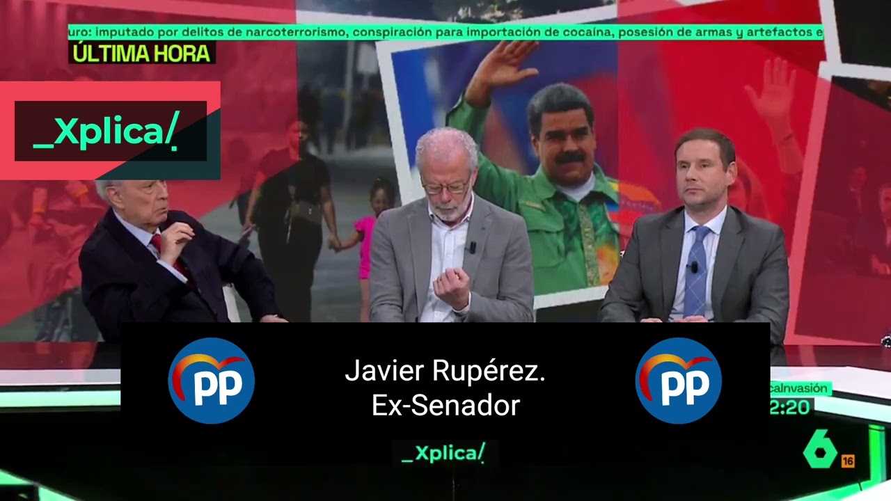 Javier Rupérez, Exsenador PP Lo que hizo Putin en Ucrania se parece a lo que hace Trump en Venezuela