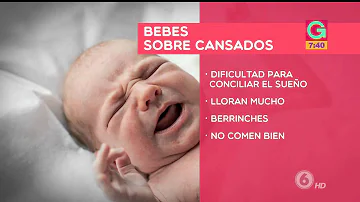 ¿Cómo se cansa a un bebé?