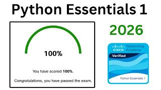Cisco Python Essentials 1 Final Test answers | Latest Solution | Cisco Skill For All