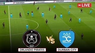   Orlando Pirates Vs Durban City I South African Premiership  Match   Efootball Pes 21