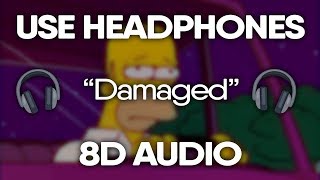 Video thumbnail of "Post Malone, XXXTENTACION – Damaged (8D Audio) 🎧"