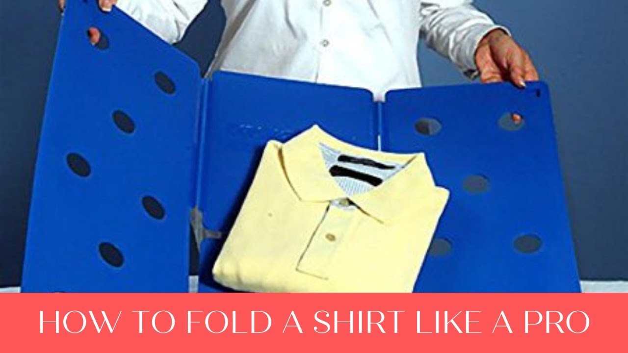 5 FLIP FOLD SHIRT FORMERS Fold Shirts Like a Professional UK Designed & Made 473
