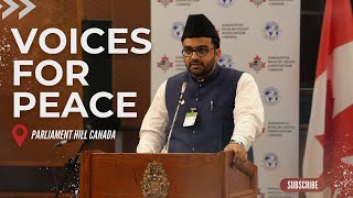 Voices For Peace reaches Parliament Hill, Ottawa, Canada