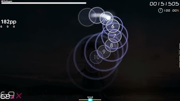 Shortest 6 digit godmode in Osu!