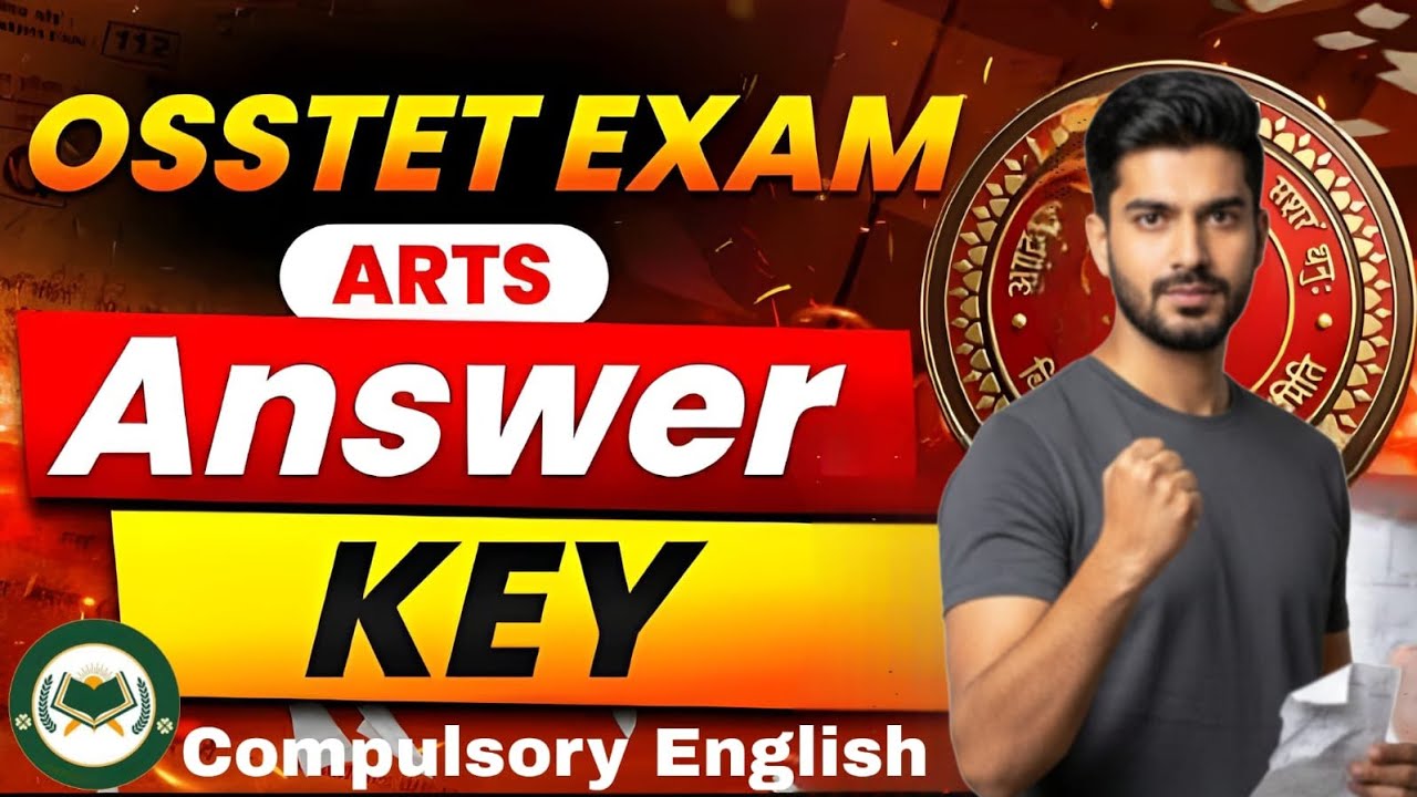 OSSTET COMPULSORY ENGLISH UNOFFICIAL ANSWER KEY 2026 | OSSTET COMPULSORY ENGLISH ANSWER KEY |OSSTET 