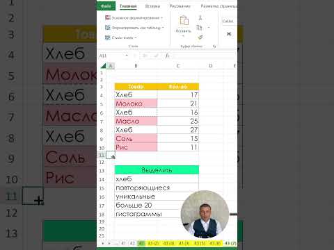 Как использовать условное форматирование в Excel для выделения данных