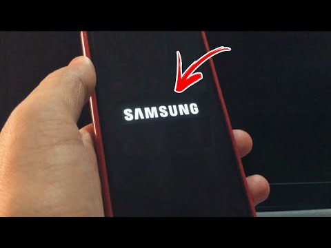 حل مشكلة توقف هاتف سامسونج في الشعار