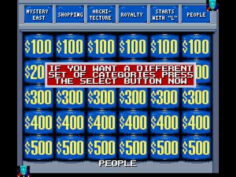 SNES Game:  Jeopardy! Deluxe Edition (1993 GameTek, Inc.)