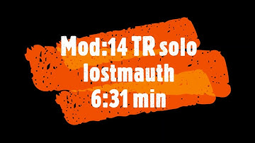 Neverwinter Mod:14 TR Resenberg solo Elol ( LOSTMAUTH) 6:31 min