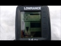 Настройки эхолота Lowrance x-4 Pro для подледного лова