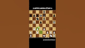 Nimzo larsen attack 🔥💥👑♟️#chess #chessgame #chesstactics #chesscom #shorts #viralshort