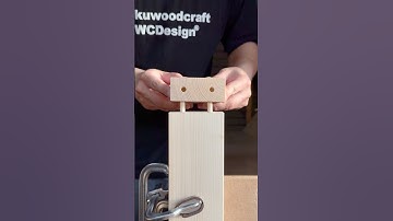 Perfect Dowel Joinery with a New Nail Jig #shorts #woodworking #diy