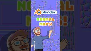 How to use Normal Maps in Blender #blender #blender3d #tutorial #gamedev #3dmodeling