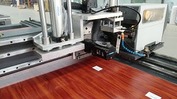 auto labelling of S series nesting machine