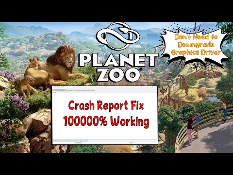 Planet Zoo Crash Reporter Fix | Easy Tutorial 100000 Working😍