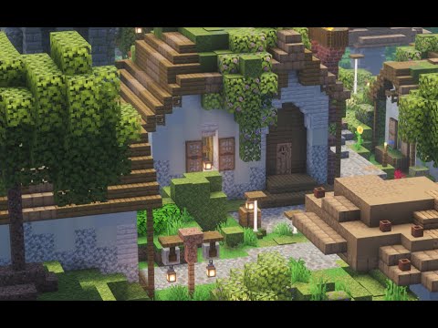 building a village in my forever creative world - YouTube