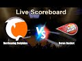 Norrkoping Dolphins vs Boras Basket Live Score - Sweden Basketball League