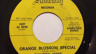 CHUBBY WISE Orange Blossom Special  STONEWAY 1969