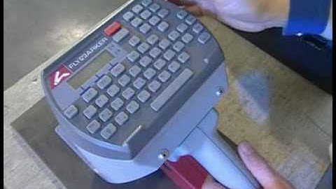 Flymarker (marking flat & tubular stock)