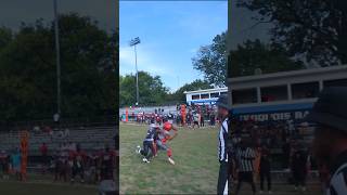 The ULTIMATE Turnover! 😱 Sack → Helmet Fumble → SCOOP &amp; SCORE! #football #sports #viral #shorts