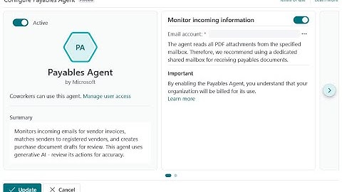 Automate Your Accounts Payable with Payables Agent | Business Central 26.3
