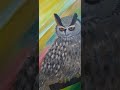 Картина "Мудрый филин"
