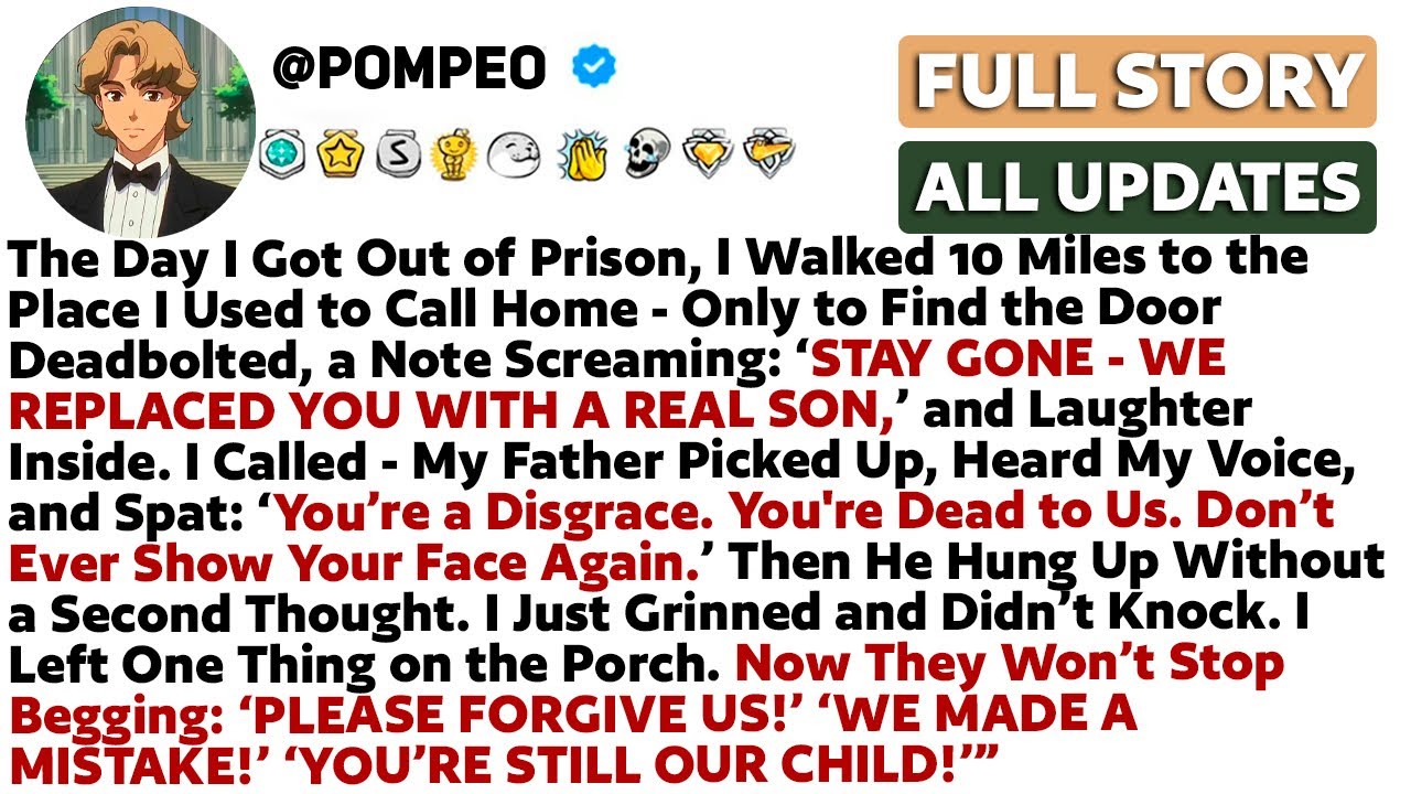 The Day I Got Out of Prison, I Walked 10 Miles to the Place I Used to Call Home - Only to Find the..