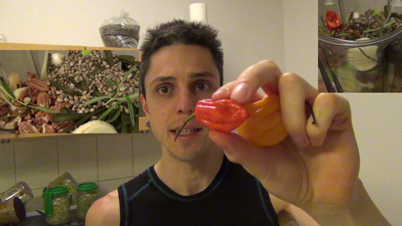 Das schärfste Gericht der Welt mit Geisterchili (BhutJolokia) Rezept für rohvegane