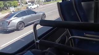 14,967: Blu Phone: Jun 4: OCTA 2018 New Flyer XN40 #5863 on Route 55 South over I-405