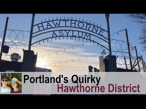 Vídeo: El districte de Hawthorne a Portland, Oregon