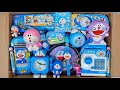 Unboxing Doraemon StationeryCollection - Doraemon Pencil Case, Scale, Watch, Rolling Crayon, Pens