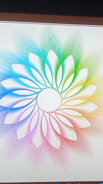 Python turtle graphics tutorial#flower design by using python#p# ...