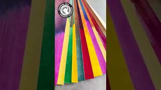 Gradient Dye-Infused Maple Veneer // #Shorts