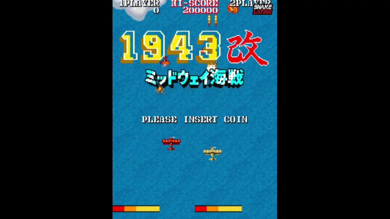 🎮🕹️👉 1943 Kai: Midway Kaisen (1987) - Gameplay Arcade (1cc)